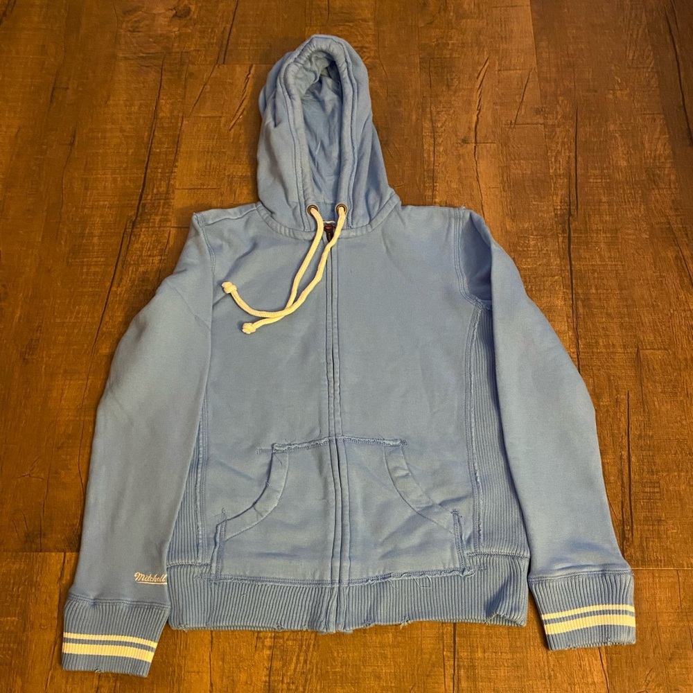 Mitchell & Ness Women's Full Zip Fleece Hoody